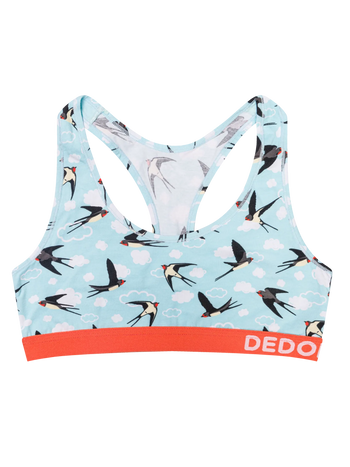 Bralette alegre para mujer Golondrinas
