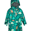 Impermeable infantil alegre Amigos del bosque