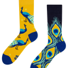 Calcetines alegres Pavo real