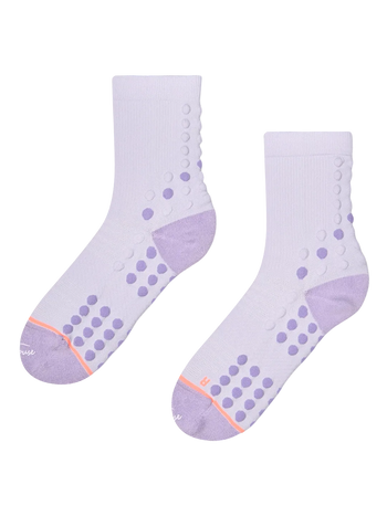 Calcetines de running para mujer, morado claro