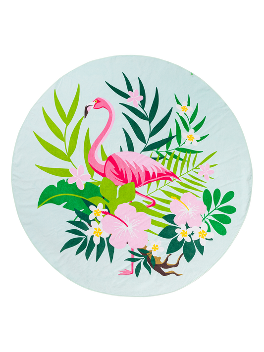 round-beach-towel-tropical-flamingo-ec/ecfc4928be9846aae7d0f8876ee1f63243b71ef9