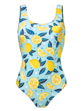 Bañador alegre de mujer Limones de verano