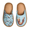 Pantuflas infantiles alegres Perro salchicha
