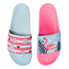Chanclas alegres Amor por los flamencos