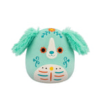 Squishmallows Lisbeth la Retriever Verde Menta Day of the Dead, 20 cm