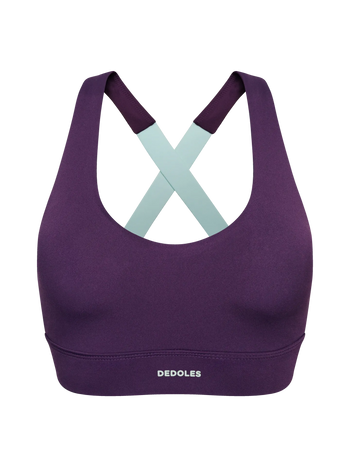 Top deportivo Momento violeta