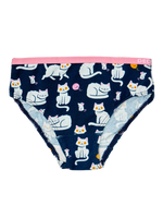 Bragas alegres para niña Gatito juguetón
