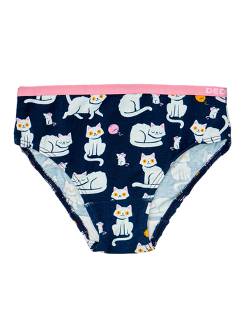 Bragas alegres para niña Gatito juguetón