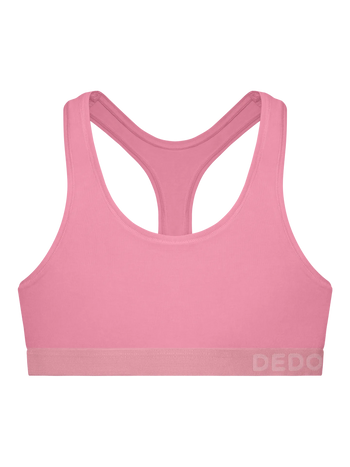 Bralette para mujer rosa envejecido