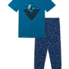 Pijama alegre para hombre Pescador de noche