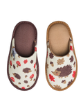 Pantuflas infantiles alegres Erizo del bosque