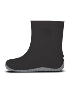 Botas de agua barefoot para niños Be Lenka Pudds - Negro
