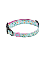 Collar para perro Corazones y margaritas