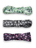 Cordones alegres, 3 uds., Pandas y flamencos