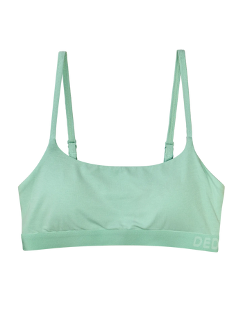 Bralette de modal para mujer Verde menta