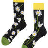 Calcetines alegres Margaritas en la noche
