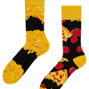 Calcetines alegres Pizza de queso