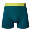 Bóxeres para hombre Verde turquesa y amarillo