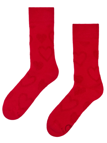 Calcetines de invierno Corazones suaves