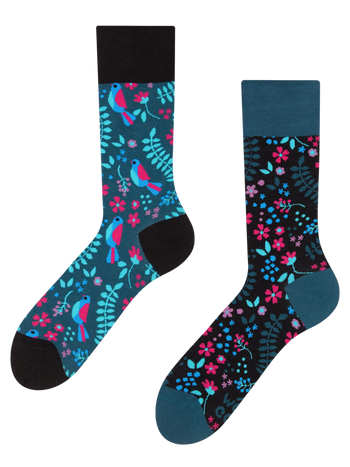 Calcetines alegres Jardín secreto