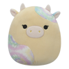 Squishmallows Rina, la vaca amarilla con manchas tie-dye, 20 cm
