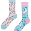Calcetines alegres Unicornio arcoíris