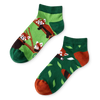 Calcetines tobilleros alegres, Panda rojo