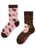 Calcetines infantiles alegres Erizo