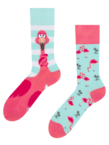 Calcetines alegres Flamenco enredado