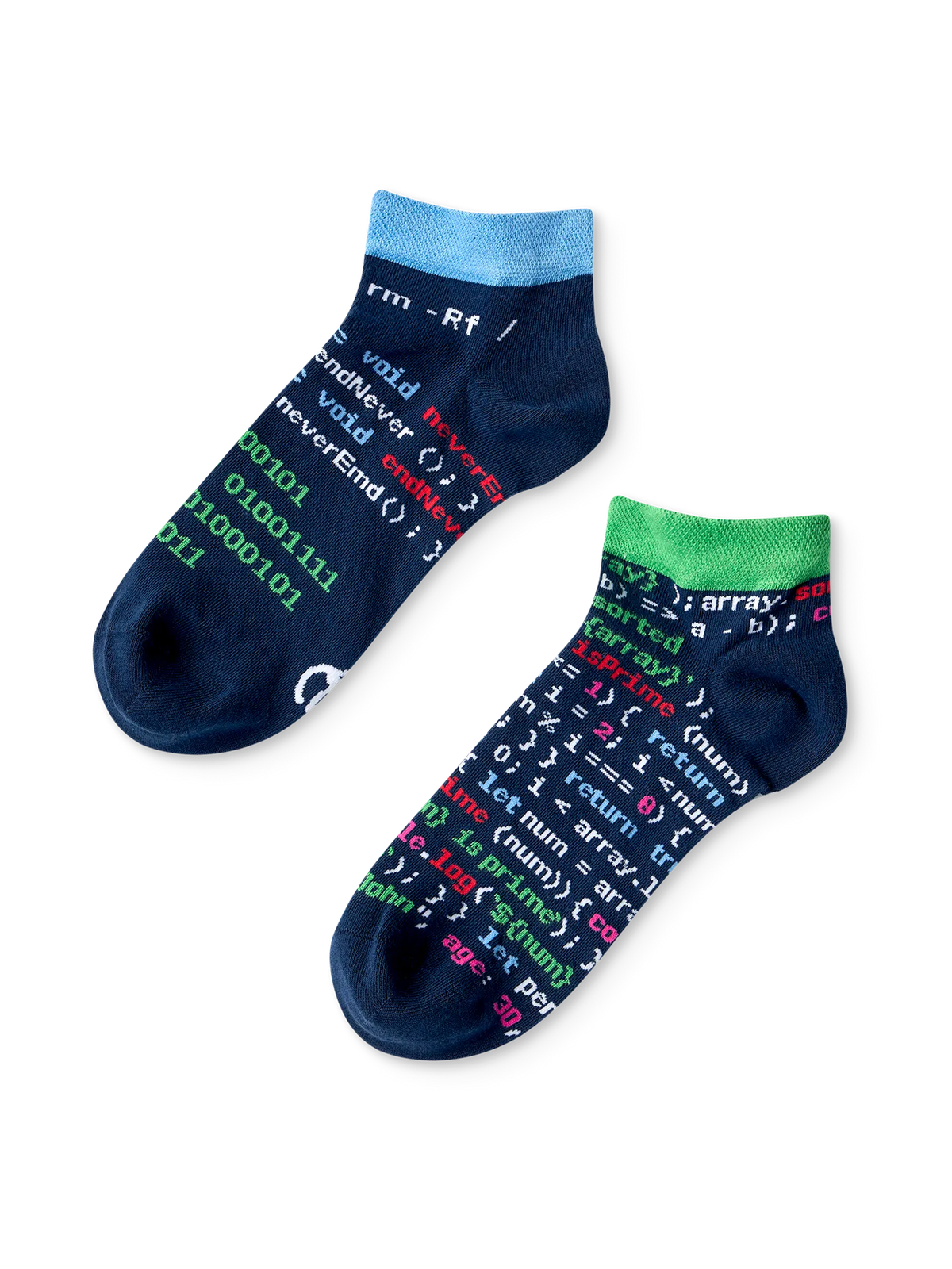 Web Developer Socks Calcetines tobilleros alegres Desarrollador de páginas web – Dedoles