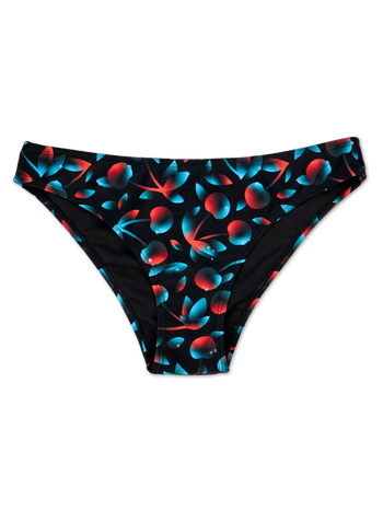 Bragas alegres de bikini Cerezas oscuras