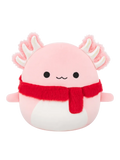 Squishmallows Archie, El Ajolote Rosa Con Bufanda Suave, 30 cm