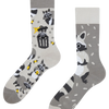 Calcetines alegres Mapache