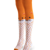 Calcetines  alegres por encima de la rodilla Zorro peludo