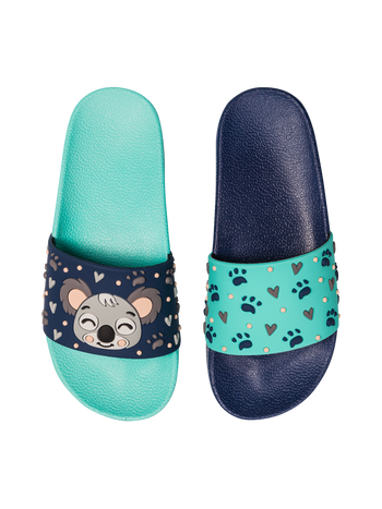 Chanclas infantiles alegres Koala feliz