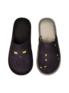 Pantuflas alegres Ojos de gato