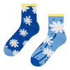 Calcetines de deporte alegres Margaritas y lunares