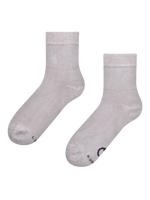 Calcetines de caña media antiestrés Gris ceniza