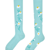 Calcetines hasta la rodilla alegres Camomila turquesa