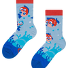 Calcetines infantiles alegres Pez globo divertido