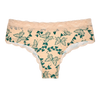 Bragas con encaje para mujer Hiedra y mariposas