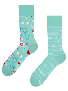 Calcetines alegres Medicina