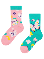 Calcetines infantiles alegres Mariposas dulces