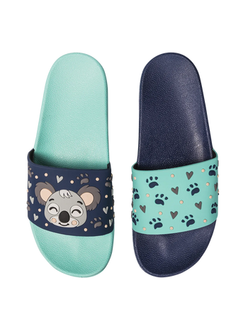 Chanclas alegres Koala feliz