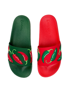 Chanclas alegres Pimientos picantes