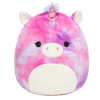Squishmallows Lola el Unicornio morado y rosa, 20 cm
