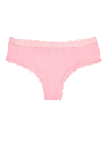 Bragas con encaje para mujer Coral rosa
