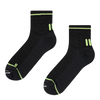 Calcetines tobilleros de senderismo para hombre, negro