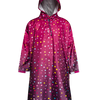 Impermeable Lunares burdeos
