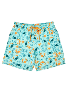 Bermudas alegres para hombre Cangrejo de mar